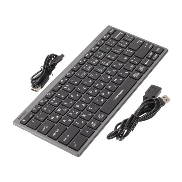 Фото - Клавиатура беспроводная A4tech Fstyler FBX51C (Grey)