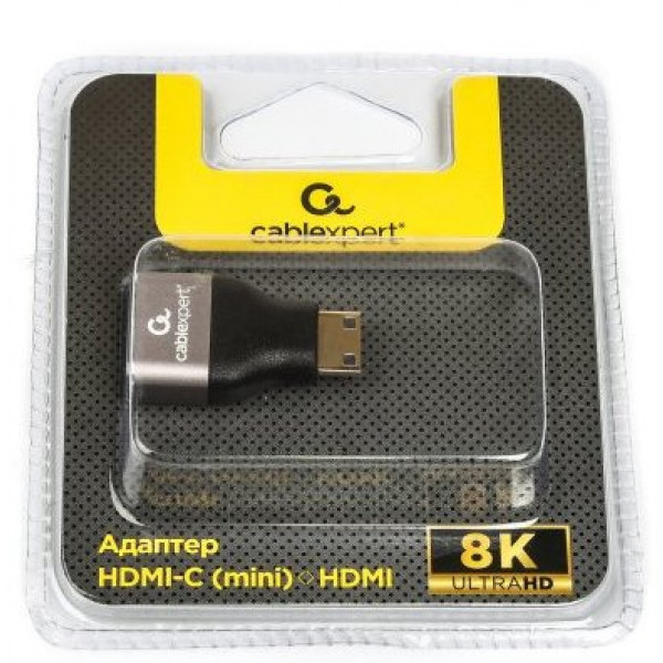 Фото - Переходник HDMI Cablexpert HDMI, M/F mini-C, V2.1, 8K (AP-HDMI8K-FC)