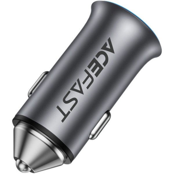 Фото - Автомобильное зарядное устройство AceFast 2xUSB 95W (USB-C + USB-A) B16 (6974316284970)