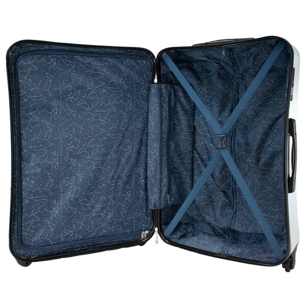 Фото - Чемодан Semi Line M NASA Silver (T5797-2)