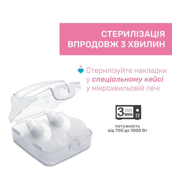 Фото - Накладки для кормления Chicco S-M (09033.00)