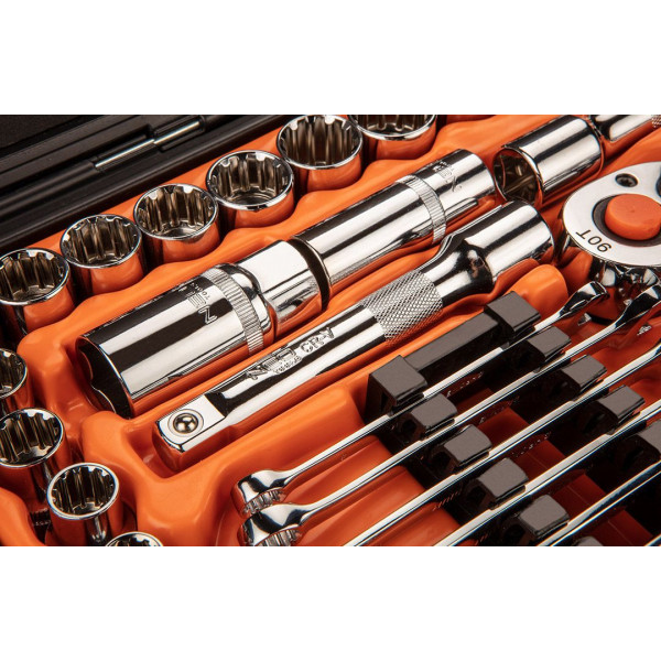 Фото - Набор инструментов Neo Tools 08-690 1/2-1/4 71 шт.