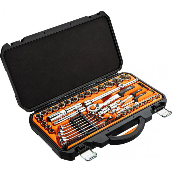 Фото - Набор инструментов Neo Tools 08-690 1/2-1/4 71 шт. Фото - Набор инструментов Neo Tools 08-690 1/2-1/4 71 шт.