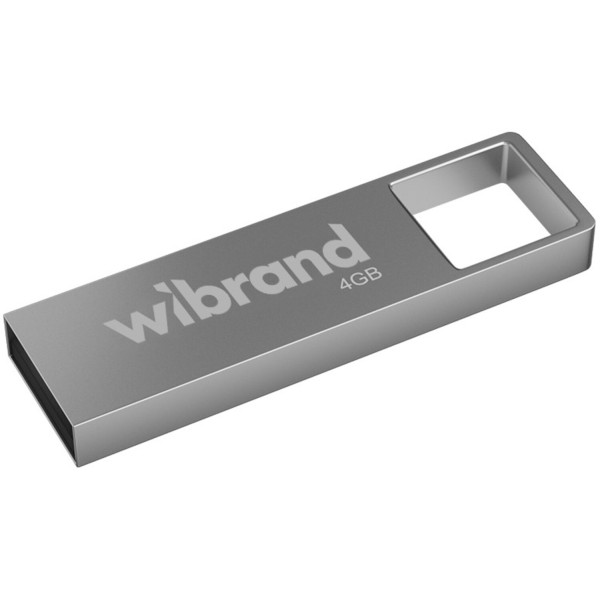 Фото - Флеш USB Wibrand 2.0 Shark 4Gb Silver (WI2.0/SH4U4S)