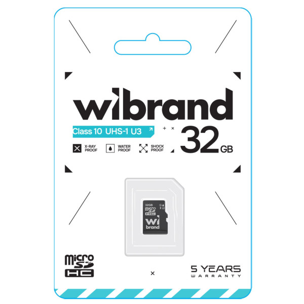 Фото - Карта памяти Wibrand 32Gb class 10 (WICDHU3/32GB)
