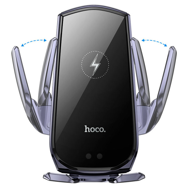 Фото - Автодержатель HOCO CA202 Black metal gray (6942007623469)