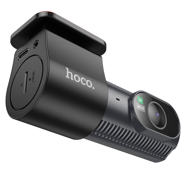 Фото - Видеорегистратор HOCO DV8 2K display hidden driving recorder with rear camera Black (6942007623384)