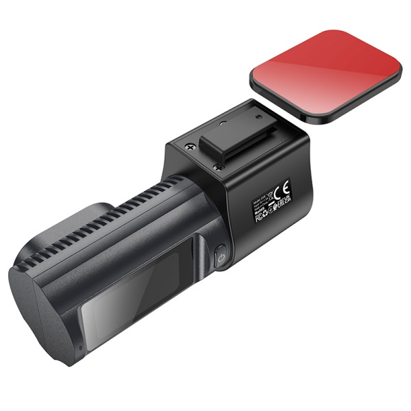 Фото - Видеорегистратор HOCO DV8 2K display hidden driving recorder with rear camera Black (6942007623384)
