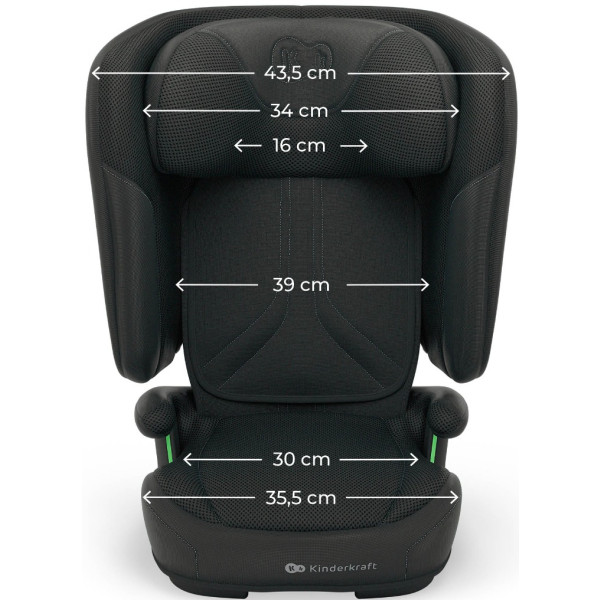 Фото - Автокресло Kinderkraft Unity 2 i-Size Black (KCUNIT02BLK0000)