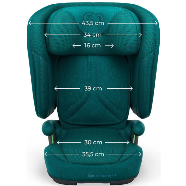 Фото - Автокресло Kinderkraft Unity 2 i-Size Green (KCUNIT02GRE0000)