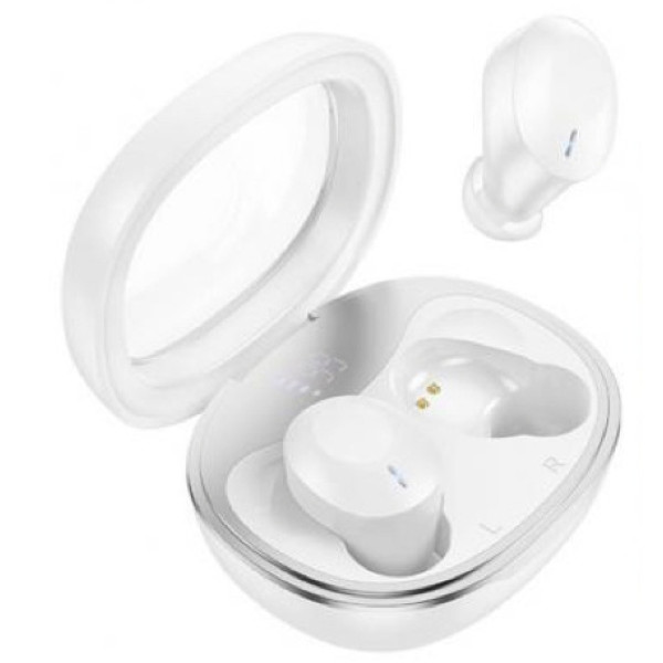 Фото - Наушники вкладыши беспроводные TWS HOCO EQ3 Smart true wireless BT headset White (6931474798565)