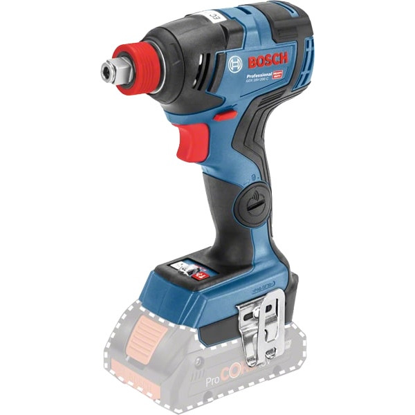 Фото - Гайковерт аккумуляторный Bosch GDX 18V-200 C без АКБ и ЗУ (0.601.9G4.204)