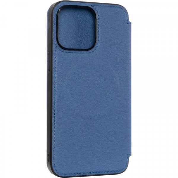 Фото - Чехол для смартфона Gelius Premier Book Case Magsafe for iPhone 14 Pro Sapphire Blue (98656) Фото - Чехол для смартфона Gelius Premier Book Case Magsafe for iPhone 14 Pro Sapphire Blue (98656)