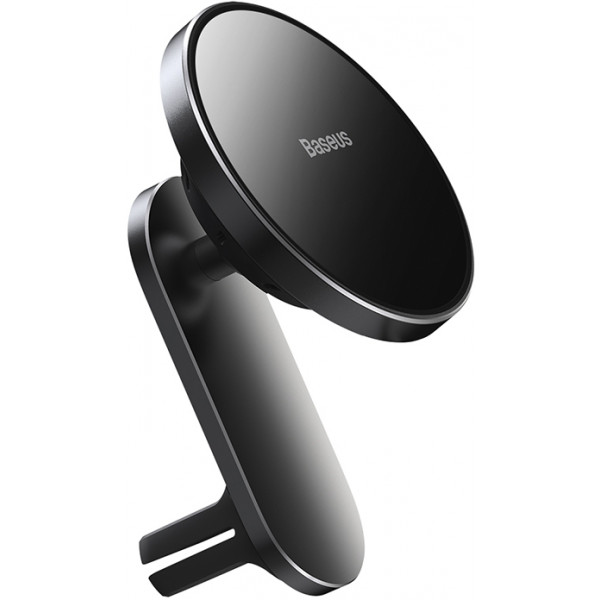 Фото - Автодержатель с беспроводной зарядкой Baseus Big Energy MagSafe 15W Black (WXJN-01)