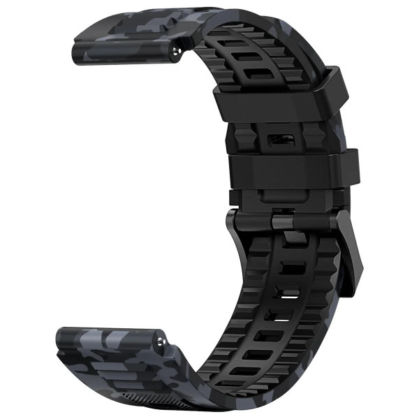 Фото - Ремешок для смарт-часов KOSPET CAMO GREY/BLACK 22 мм