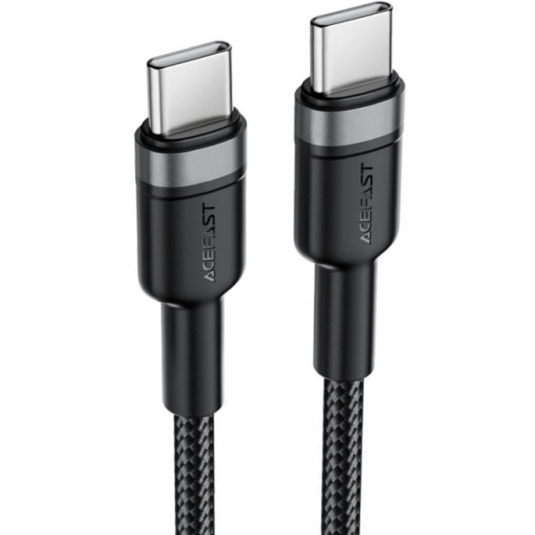 Фото - Кабель синхронизации данных AceFast USB 2.0 Type-C M-M, 1.2 м Black (6974316285137)