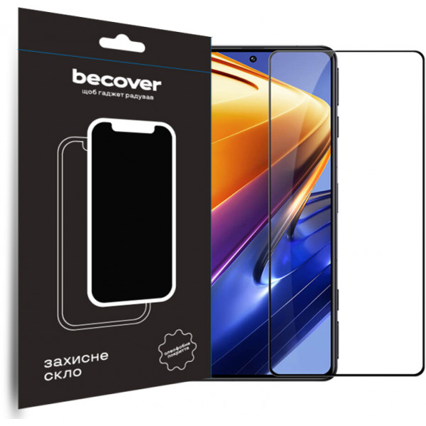 Фото - Защитное стекло для смартфона BeCover Tecno Spark 20 (KJ5n) Black (710626)