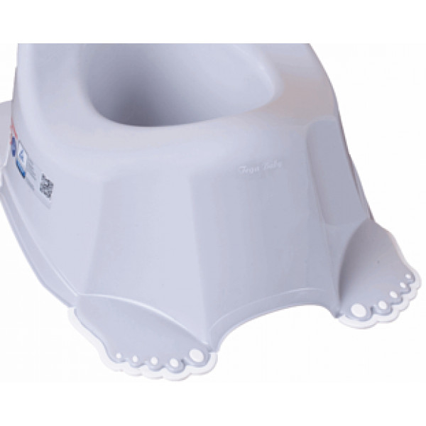 Фото - Горшок детский Tega Baby Утенок с антискользящей резиной Светло-серый (DK-001-122)