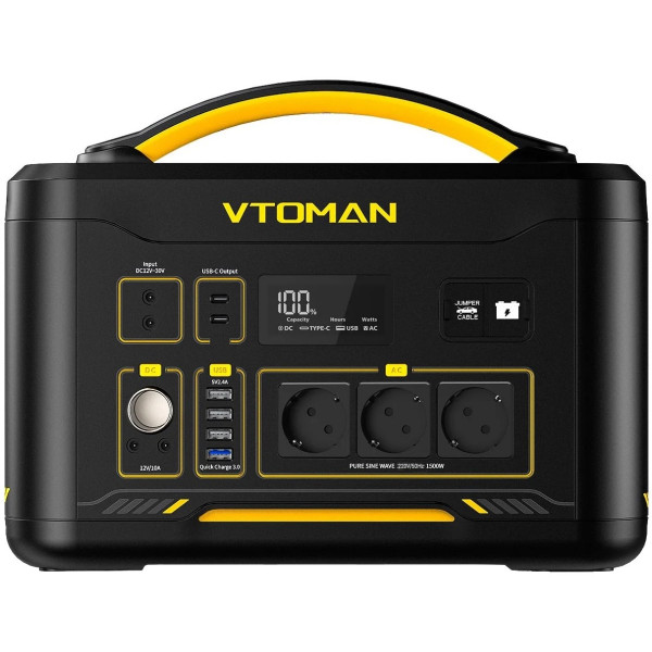 Фото - Зарядная станция универсальная Vtoman Jump 1500X