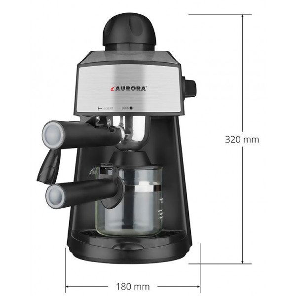 Фото - Кофеварка рожковая Aurora AU142