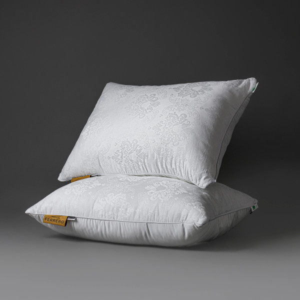 Фото - Подушка стандартная MirSon №15-29 Ferrero EcoSilk White 40х60 см (2200011164700)