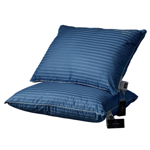 Фото - Подушка стандартная MirSon шерстяная Hand Made Valentino Premium шерсть 924 низкая 70x70 (2200000557025)