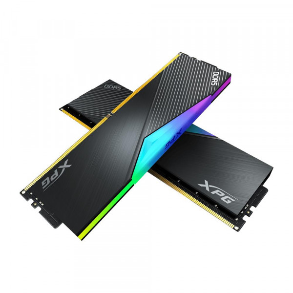 Фото - Память DDR ADATA DDR5-6400 32GB K2 XPG Lancer RGB Black (AX5U6400C3216G-DCLARBK)