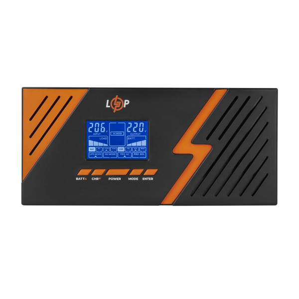 Фото - Источник бесперебойного питания LogicPower LPM-PSW-1500VA 1050 Вт Black (LP22754)