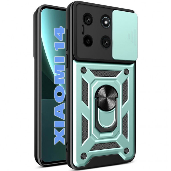 Фото - Чехол для смартфона BeCover Military for Xiaomi 14 5G Dark Green (710799) Фото - Чехол для смартфона BeCover Military for Xiaomi 14 5G Dark Green (710799)