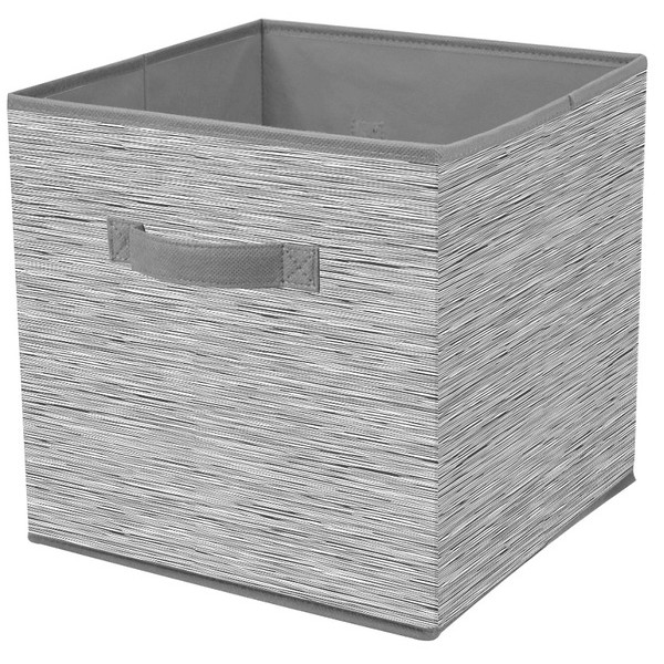 Фото - Корзина для хранения Idea Home 30x30x30 см (NP-104L квад. ткан. Grey)