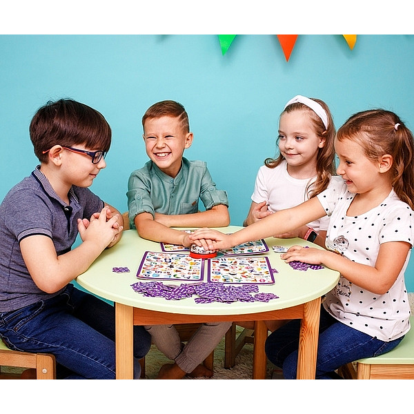 Фото - Настольная игра развивающая (5-7 лет) Vladi Toys со звонком "Зоркий глаз. Азбука" (рус) (VT8010-10)