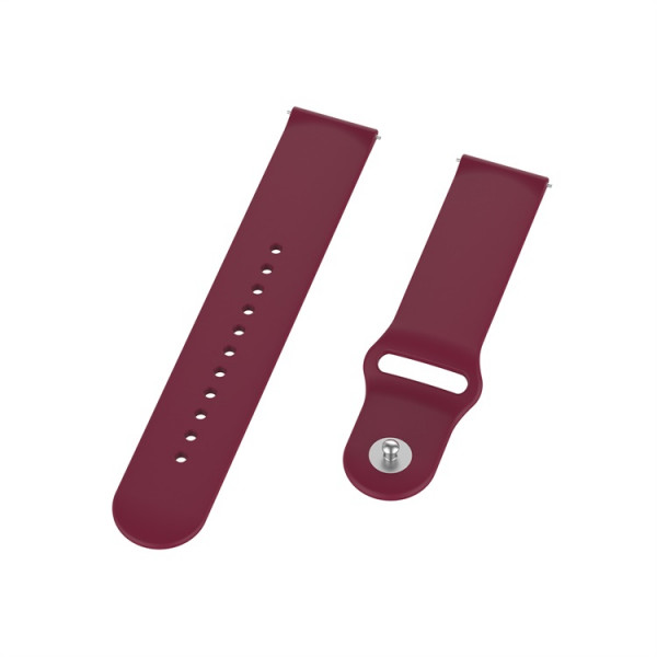 Фото - Ремешок для смарт-часов BeCover Honor MagicWatch 2 / Huawei Watch 3 Pro Classic 46mm Dark-Red (707050)