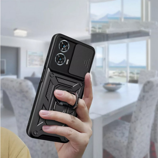 Фото - Чехол для смартфона BeCover Military for Motorola Moto G85 Black (712163)