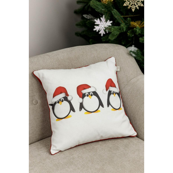 Фото - Наволочка Прованс 45х45 Три пингвина (031694)