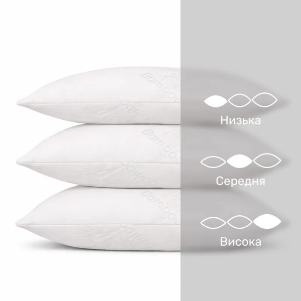 Фото - Подушка стандартная MirSon хлопковая №884 Julia Hand made Мягкая 70х70 см (2200003226935)