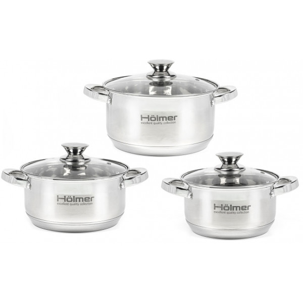 Фото - Набор посуды Holmer CS-1652-SS