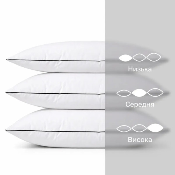 Фото - Подушка стандартная MirSon №1549 Royal Light ЗМ ТМ Thinsulate 60х60 см (2200005065105)