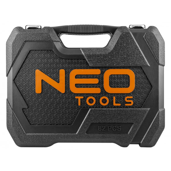 Фото - Набор торцевых головок Neo Tools 1/2", 1/4" 82 шт. (10-058)