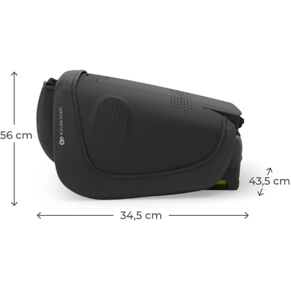 Фото - Автокресло Kinderkraft Unity 2 i-Size Black (KCUNIT02BLK0000)