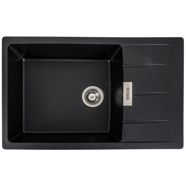 Фото - Мойка кухонная Platinum 7850 ROMA матовая черная