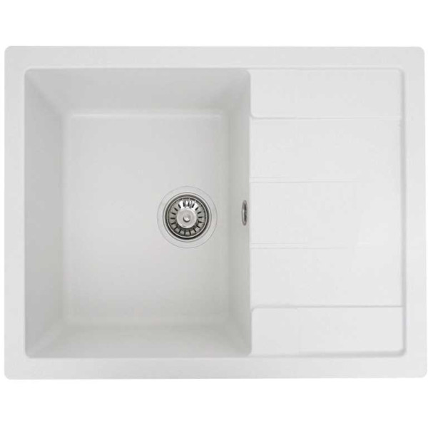 Фото - Мойка кухонная VALESO 6550 INTENSO матовая Белоснежная