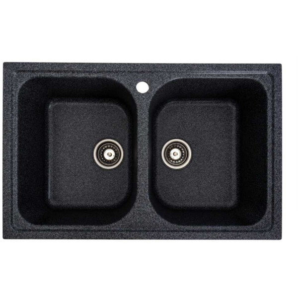 Фото - Мойка кухонная VALESO 7950 Equatoria матовый Графит