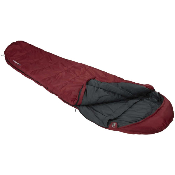 Фото - Спальный мешок High Peak TR 300/0°C Dark Red/Grey Left (23066)