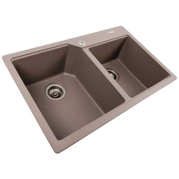 Фото - Мойка кухонная Platinum 7850 HARMONY матовая Дюна