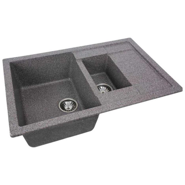 Фото - Мойка кухонная Platinum 7850W TOSKANA матовая Микс