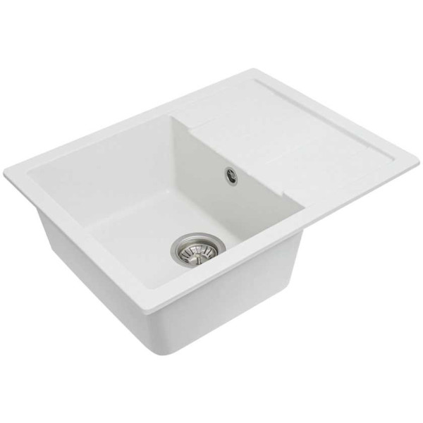 Фото - Мойка кухонная VALESO 6550 INTENSO матовая Белоснежная