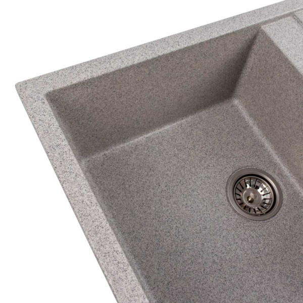Фото - Мойка кухонная VALESO 7950 Selena матовая Серая