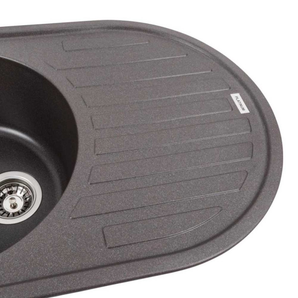 Фото - Мойка кухонная VALESO 7750 LIRA матовый Гренадин