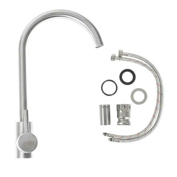 Фото - Смеситель кухонный Platinum 56 NESP (3008 А)