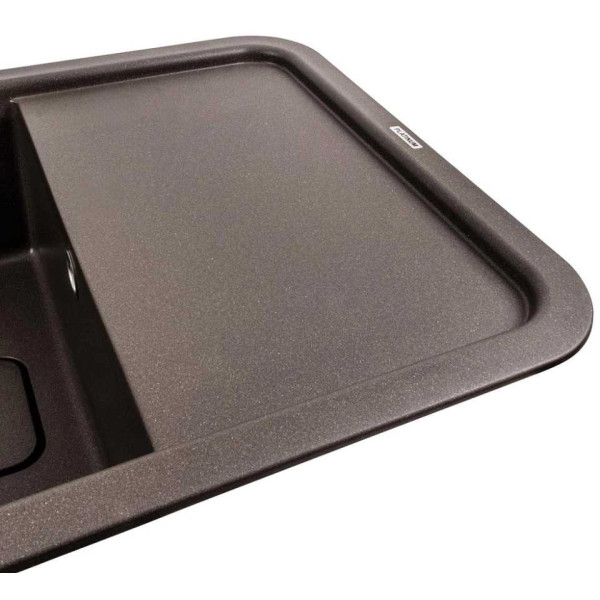 Фото - Мойка кухонная Platinum 7850 CUBE матовая Темная скала